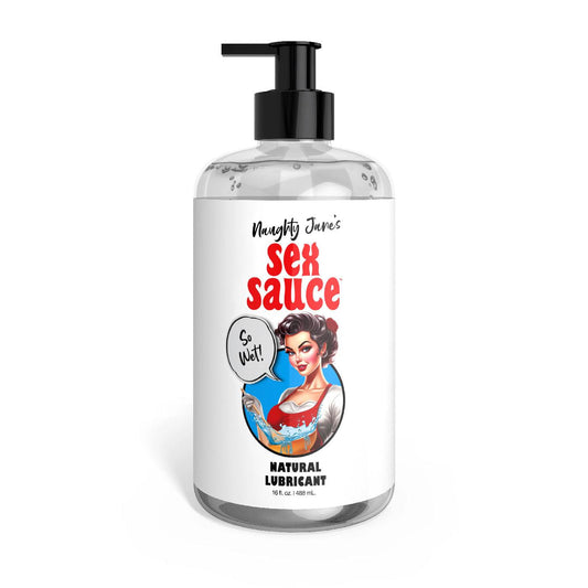 Naughty Jane's Sex Sauce Natural Lubricant 16oz - My Sex Toy Hub