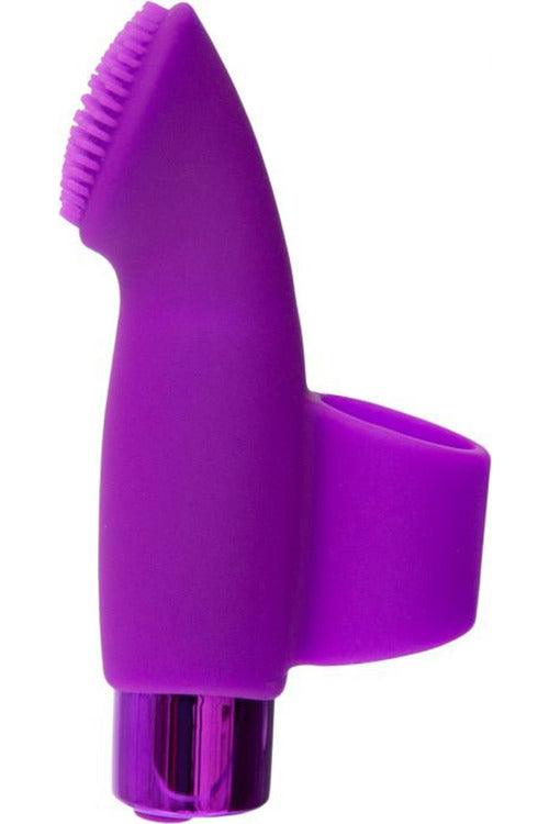 Naughty Nubbies - Rechargeable Silicone Massager - Purple - My Sex Toy Hub