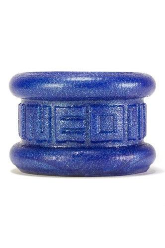 Neo 1.25 Inch Short Ball Stretcher Squishy Silicon - Blue Balls - My Sex Toy Hub