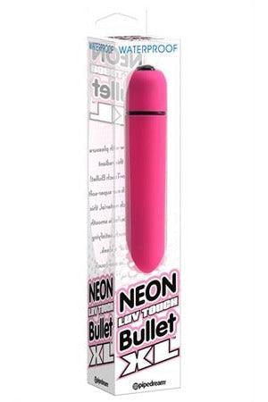 Neon Luv Touch Bullet XL - Pink - My Sex Toy Hub