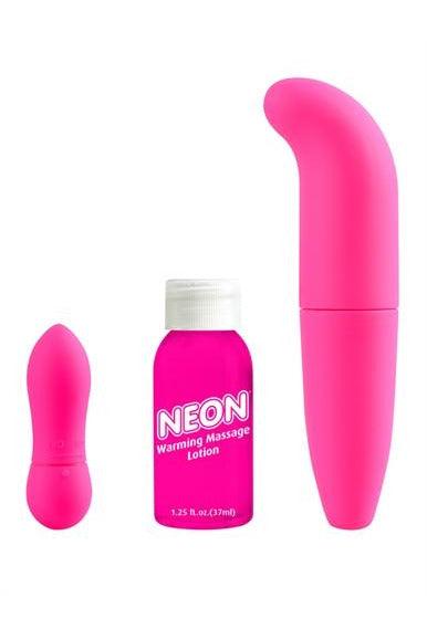 Neon Luv Touch Fantasy Kit - Pink - My Sex Toy Hub