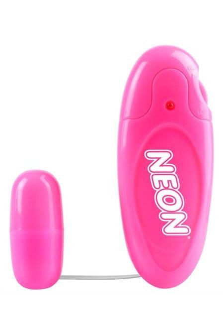 Neon Luv Touch Neon Mega Bullet - Pink - My Sex Toy Hub