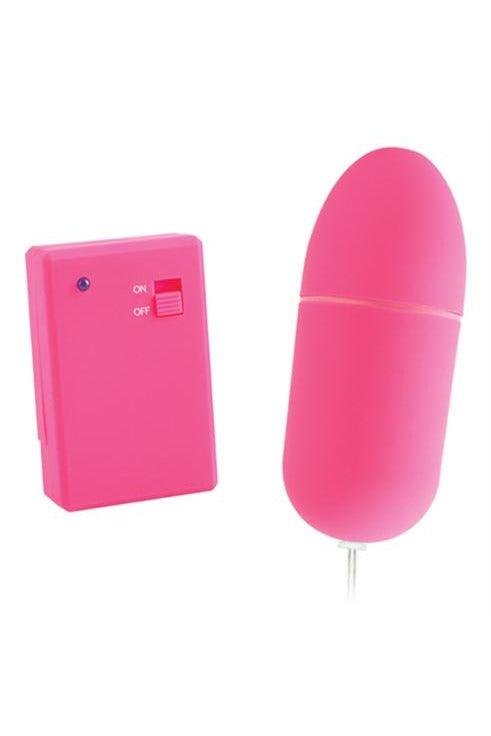 Neon Luv Touch Remote Control Bullet - Pink - My Sex Toy Hub