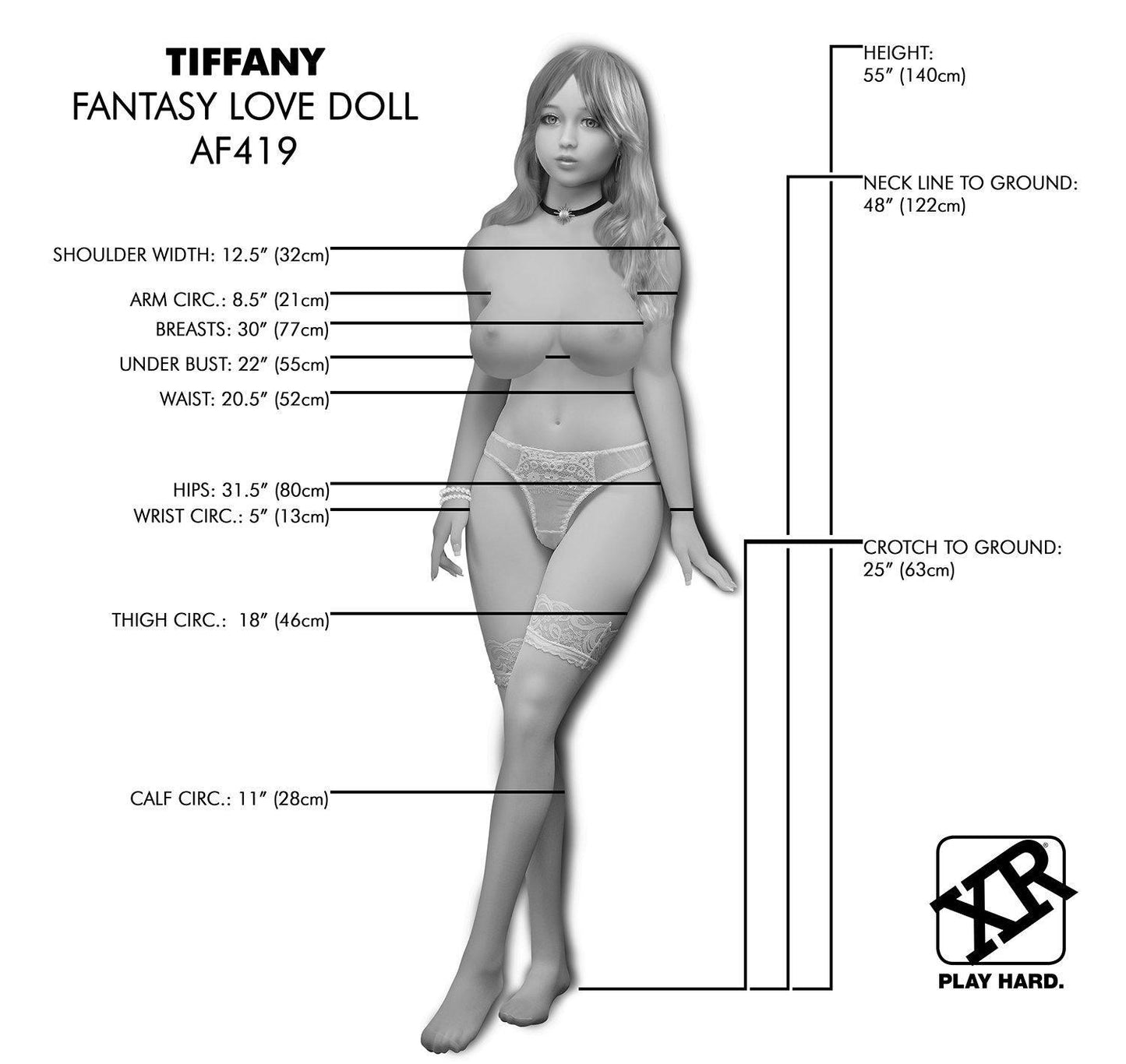 NextGen Tiffany Ultra Premium Realistic Female Sex Doll - My Sex Toy Hub