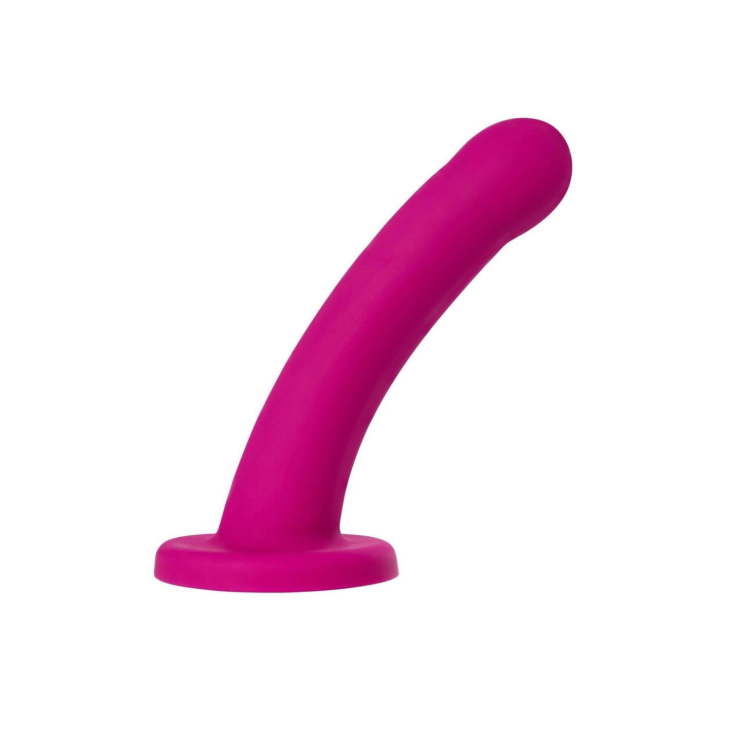 Nexus Collection - Galaxie - 7 Inch Silicone Dildo - Plum - My Sex Toy Hub