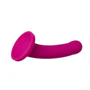 Nexus Collection - Galaxie - 7 Inch Silicone Dildo - Plum - My Sex Toy Hub