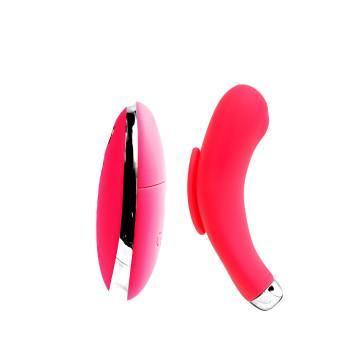 Niki Rechargeable Flexible Magnetic Panty Vibe - Pink - My Sex Toy Hub