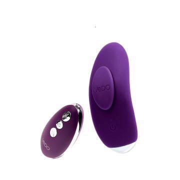 Niki Rechargeable Flexible Magnetic Panty Vibe - Purple - My Sex Toy Hub