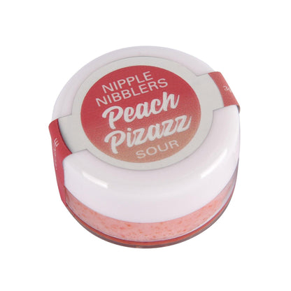 Nipple Nibbler Sour Pleasure Balm Peach Pizazz - 3g Jar - My Sex Toy Hub
