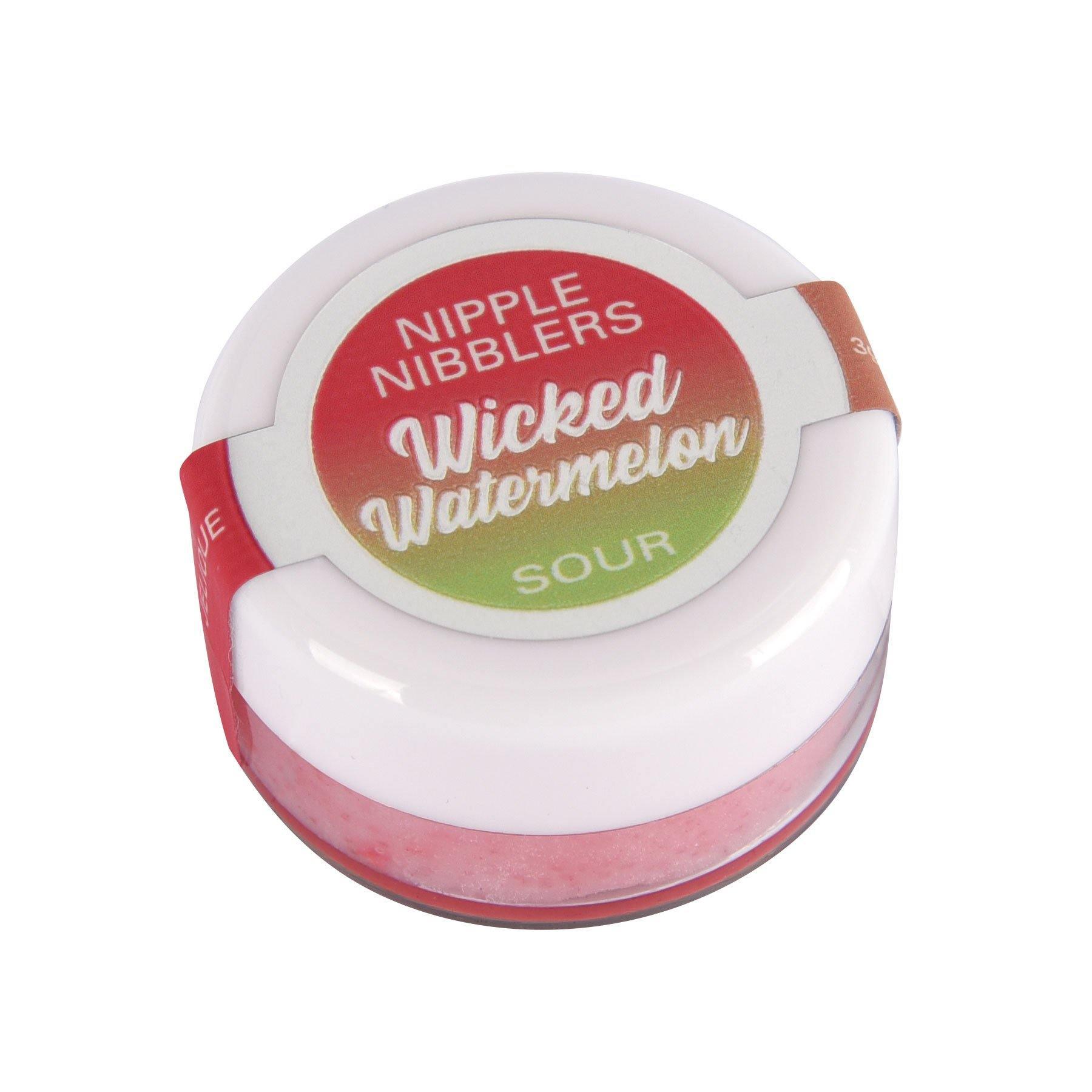 Nipple Nibbler Sour Pleasure Balm Wicked Watermelon - 3g Jar - My Sex Toy Hub