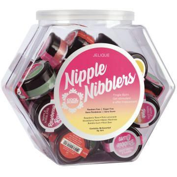 Nipple Nibblers Tingle Balm - 36 Pc. Bowl - 3gm Jars Assorted - My Sex Toy Hub