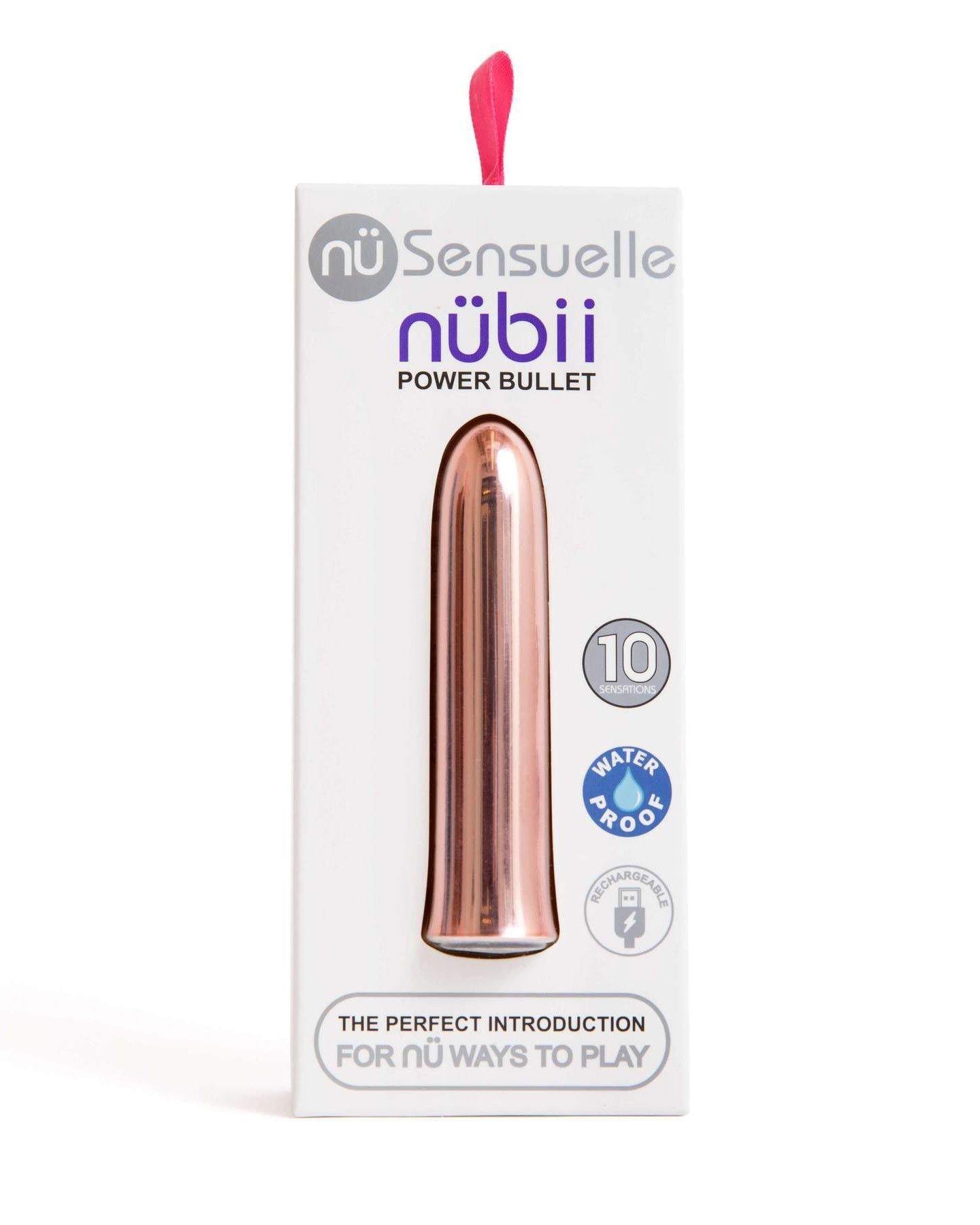 Nubii 10 Function Bullet - Rose Gold - My Sex Toy Hub