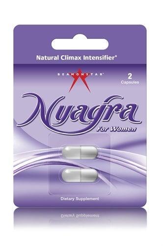 Nyagra Natural Climax Intense - 2 Ct Blister Pack - Each - My Sex Toy Hub