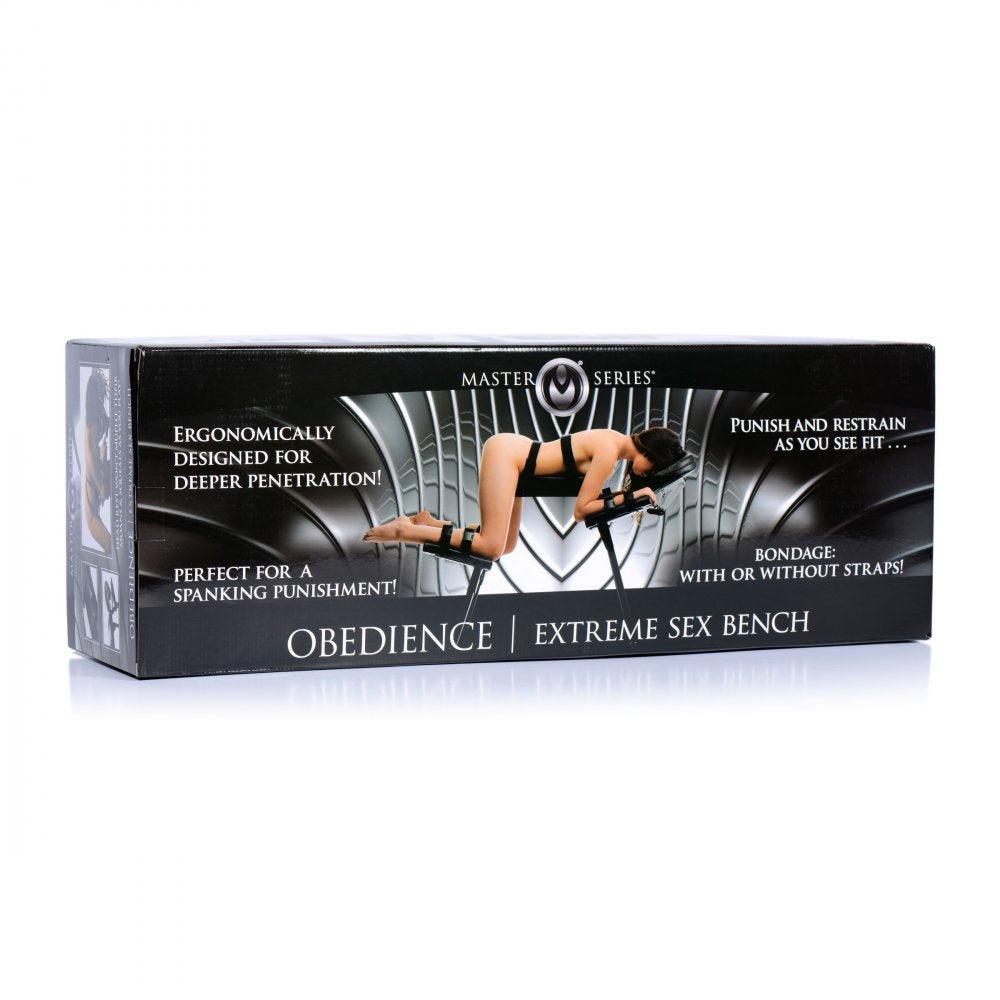 Obedience Extreme Sex Bench With Restraint Straps - My Sex Toy Hub