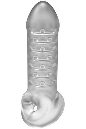 Optimale - Extender With Ball Strap - Thin - Frost - My Sex Toy Hub