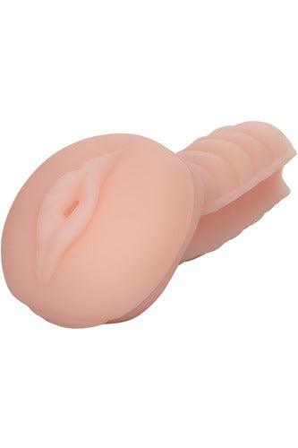 Optimum Power Grip-N-Stroke Replacement Sleeve - Ivory - My Sex Toy Hub