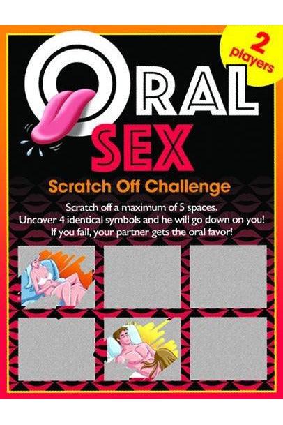 Oral Sex Scratch Off Challenge - My Sex Toy Hub