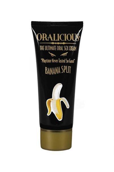Oralicious - Banana Split - 2 Fl. Oz. - My Sex Toy Hub