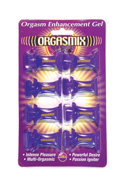 Orgasmix Pillow Packs Blister Card - 8 Piece - My Sex Toy Hub