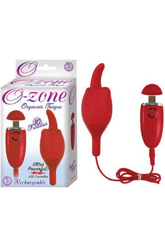 Ozone Orgasmic Tongue - Red - My Sex Toy Hub