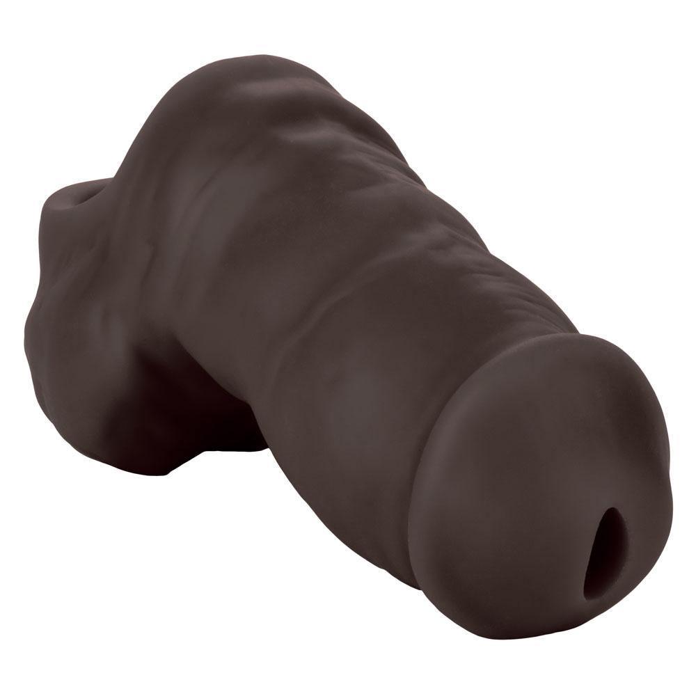 Packer Gear 4 Inch Ultra-Soft Silicone Stp Packer - Black - My Sex Toy Hub