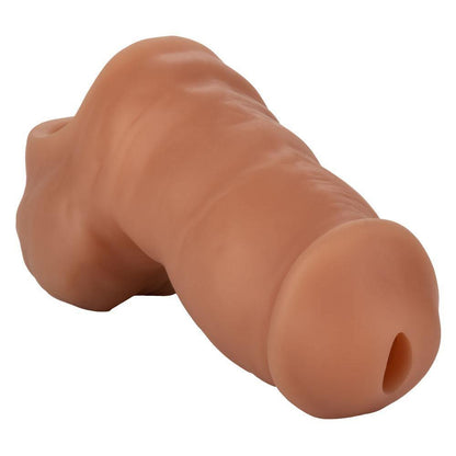 Packer Gear 4 Inch Ultra-Soft Silicone Stp Packer - Brown - My Sex Toy Hub