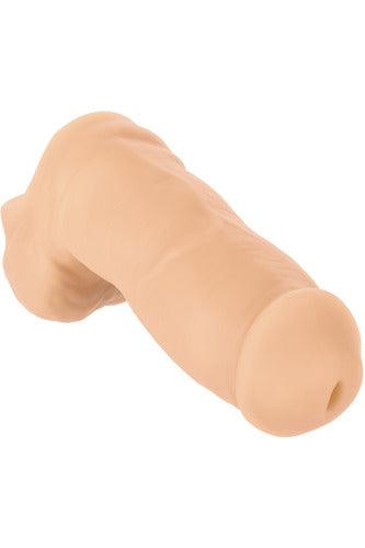 Packer Gear 5"/12.75 Cm Ultra-Soft Silicone Stp - Ivory - My Sex Toy Hub