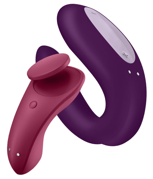 Partner Box 1 - Sexy Secret Plus Double Joy - Violet - My Sex Toy Hub