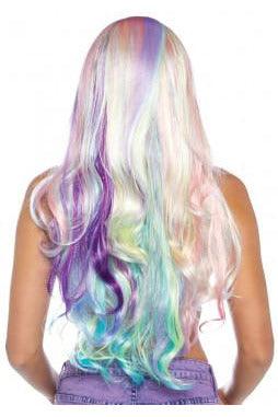 Pastel Rainbow Long Wavy Wig - My Sex Toy Hub
