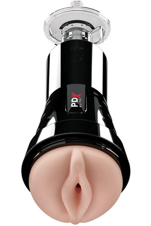 Pdx Elite Cock Compressor Vibrating Stroker - My Sex Toy Hub