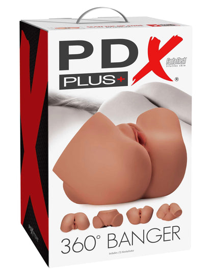 Pdx Plus 360 Banger - Tan - My Sex Toy Hub