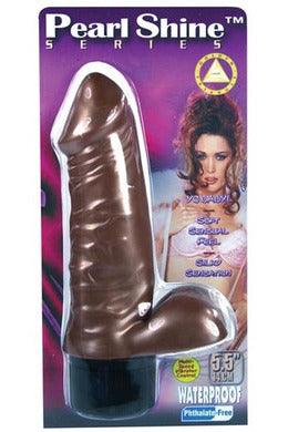 Pearl Shine With Balls - Brown - My Sex Toy Hub