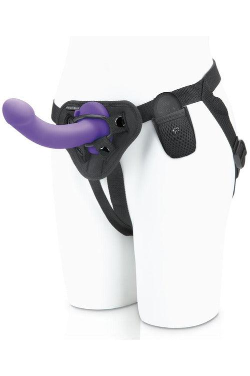 Pegasus 6 Inch Curved Realistic Peg - Purple - My Sex Toy Hub