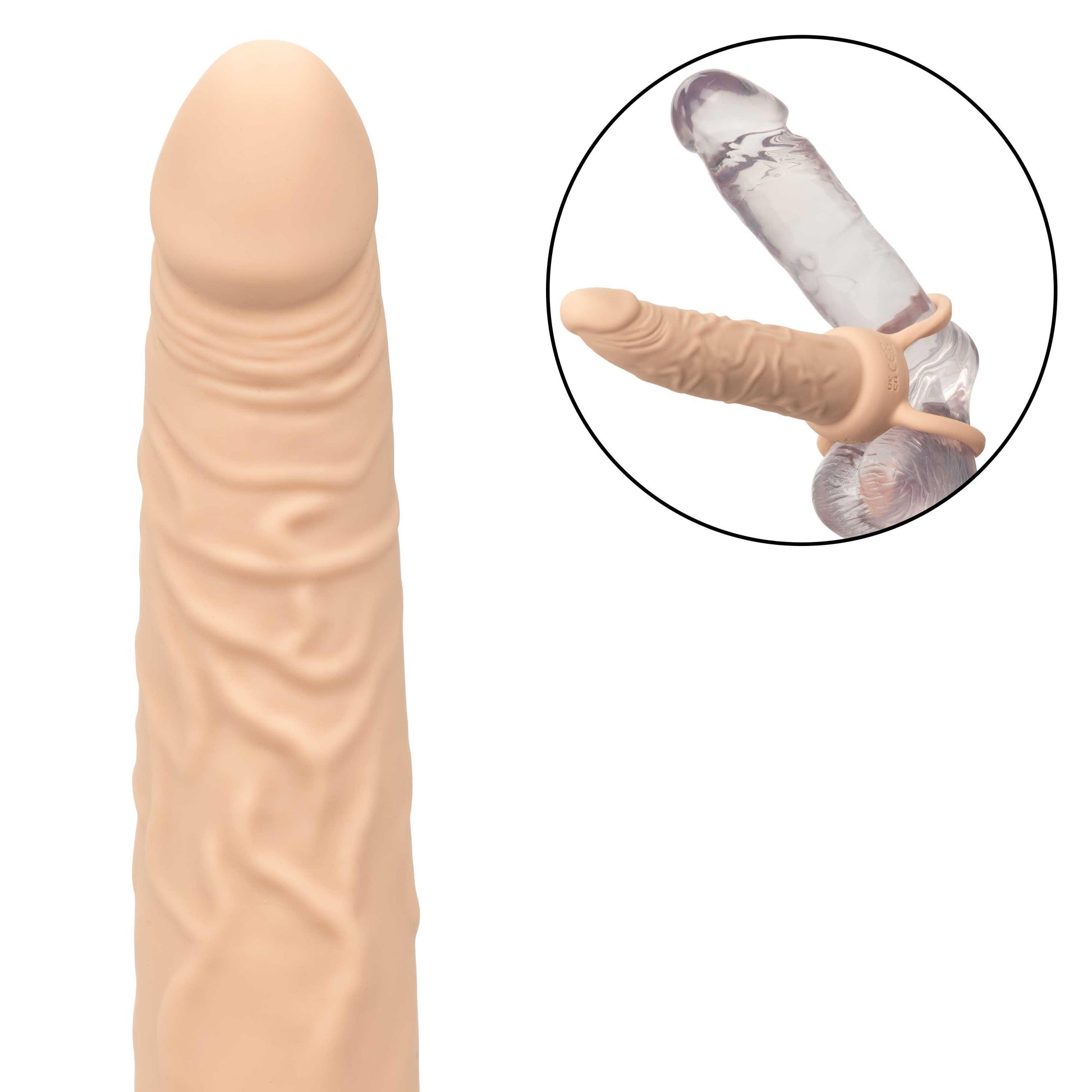 Performance Maxx Rechargeable Dual Penetrator - Ivory - My Sex Toy Hub