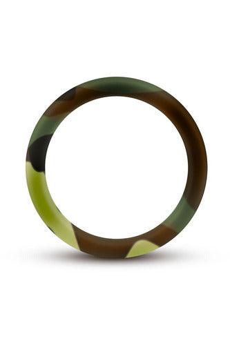 Performance - Silicone Camo Cock Ring - Green Camoflauge - My Sex Toy Hub