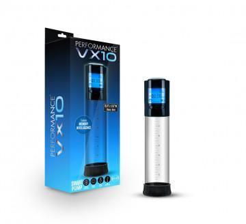 Performance - Vx10 - Smart Pump - Clear - My Sex Toy Hub