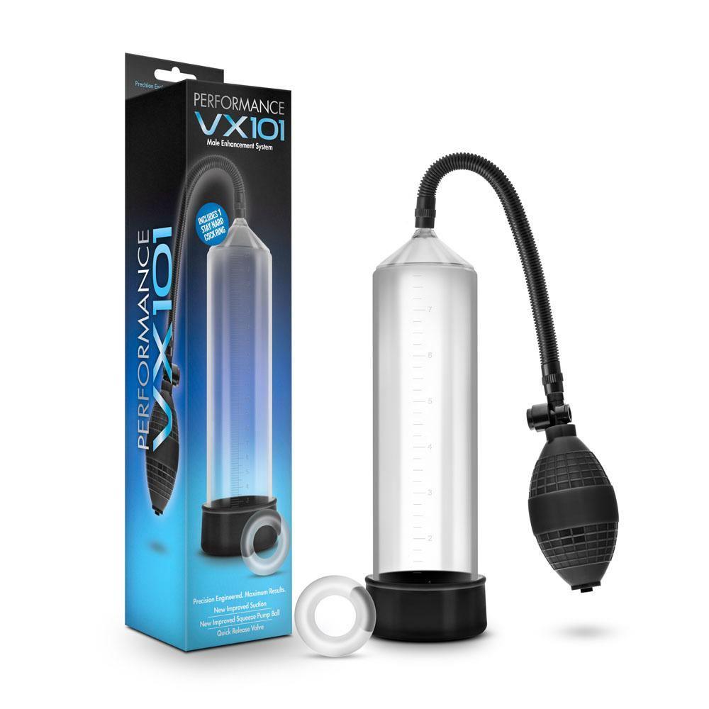 Performance - Vx101 Male Enhancement Pump - Clear - My Sex Toy Hub