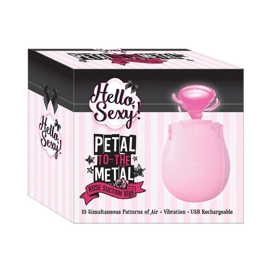 Petal to-the Metal Rose Suction Vibe - My Sex Toy Hub