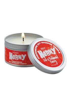 Pheromone Candle Soo Horny 4 Oz - My Sex Toy Hub