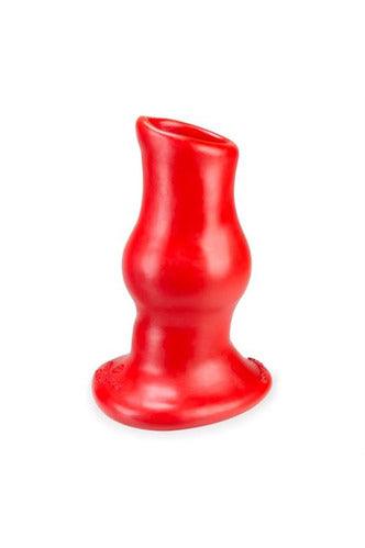 Pighole Deep-1 Fuckable Buttplug - Red - My Sex Toy Hub