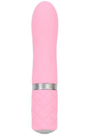 Pillow Talk Flirty Vibe With Swarovski Crystal - Pink - My Sex Toy Hub