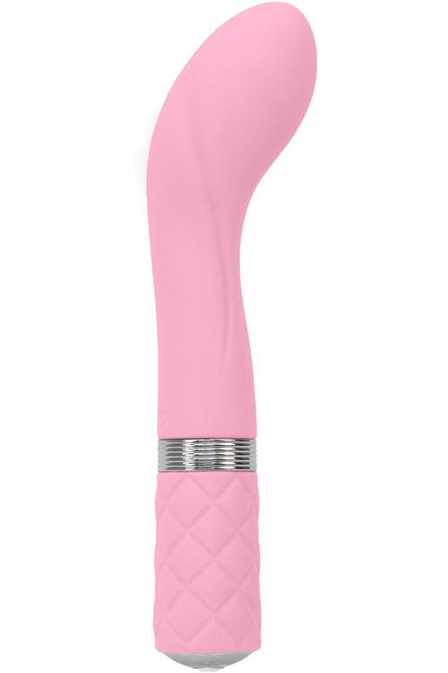 Pillow Talk Sassy G-Spot Vibe With Swarovski Crystal - Pink - My Sex Toy Hub