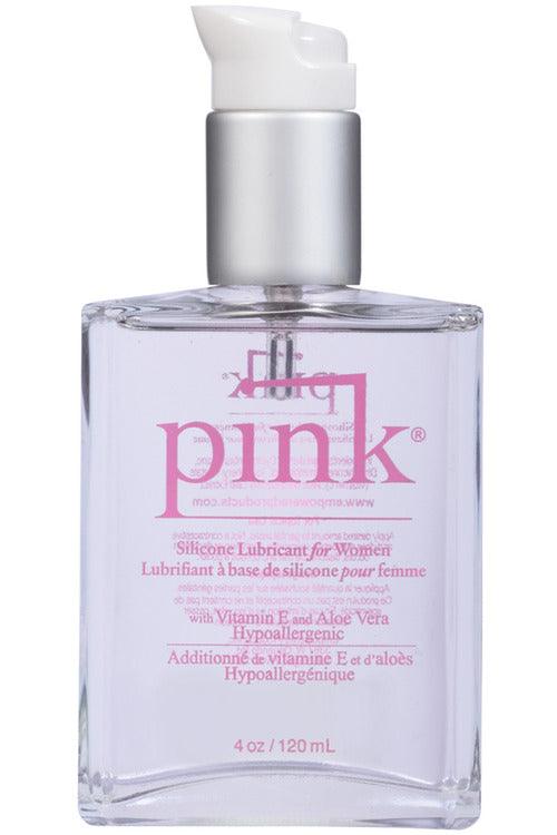 Pink 4oz. Glass Bottle - My Sex Toy Hub