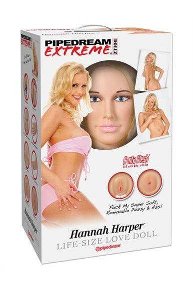 Pipedream Extreme Dollz Hannah Harper Life Size Love Doll - My Sex Toy Hub