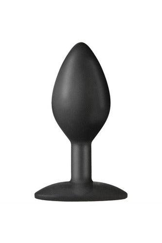 Platinum Premium Silicone - the Mini's - Spade Medium - Black - My Sex Toy Hub