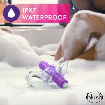 Play With Me Bull Vibrating C-Ring - Purple - My Sex Toy Hub