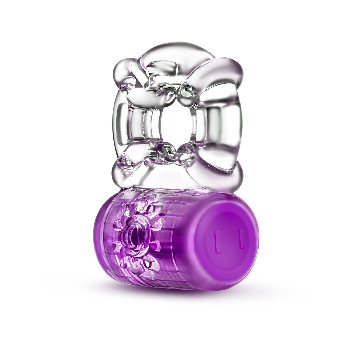Play With Me - One Night Stand Vibrating C-Ring - Purple - My Sex Toy Hub