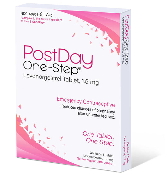 Postday One-Step Single Pack Display 6ct - My Sex Toy Hub