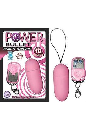 Power Bullet Remote Control - Pink - My Sex Toy Hub