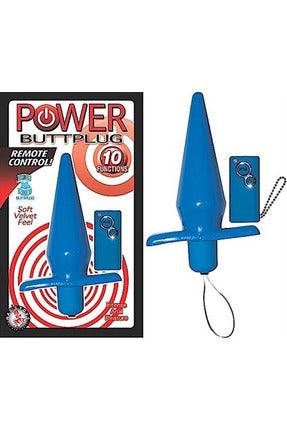 Power Buttplug Remote Control - Blue - My Sex Toy Hub